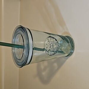 Glass Starbucks Cup